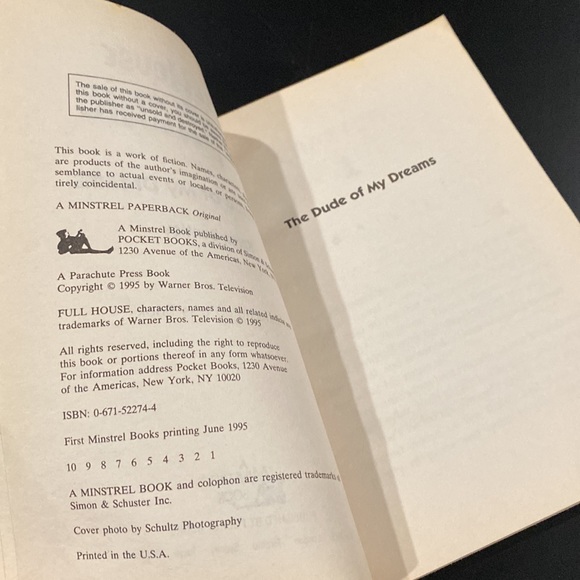 Full House Stephanie #10: The Dude of My Dreams by Karen Bentley - Novel - Picture 5 of 8